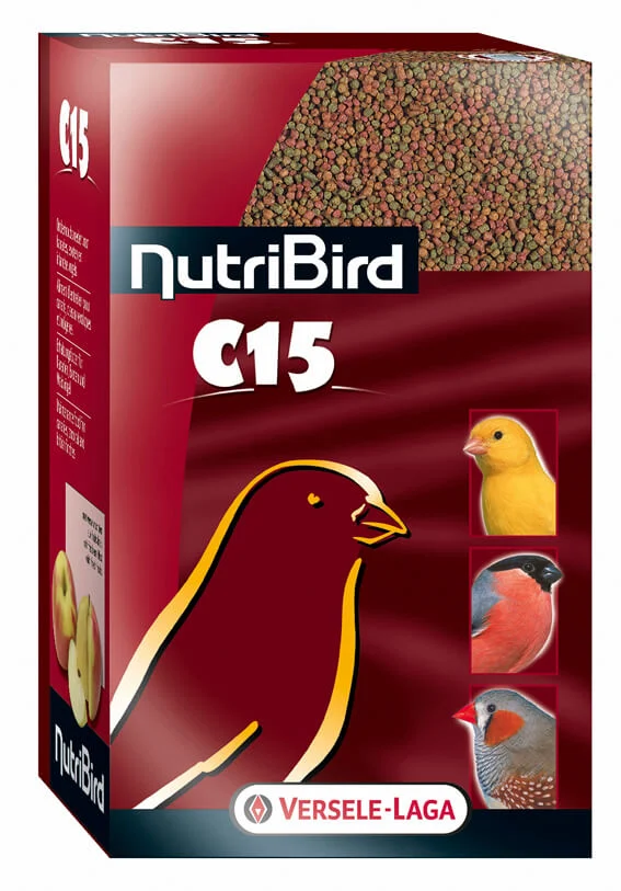 NutriBird C15 Kanarie/Finkpellets 1kg