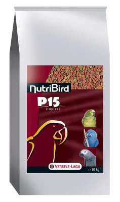 NutriBird P15 Papegojpellets Tropical 10kg
