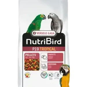 NutriBird P19 Tropical (Papegoja) 10 kg Expressleverans