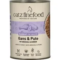 Nyhet Ekonomipack catz finefood Ragout 24 x 380 g – Gås & kalkon
