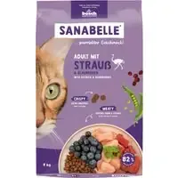 Nyhet Sanabelle Adult med struts & blåbär – Ekonomipack 2 x 8 kg
