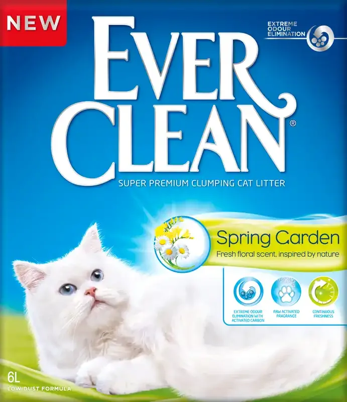 Nyhet Spring Garden kattsand – 6 L