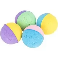 Nyhet Trixie softgummi-bollar för katter – 4 st