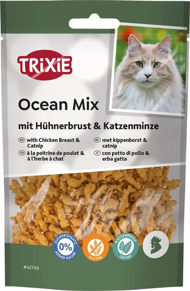 Ocean Mix Kyckling & Kattmynta 50g