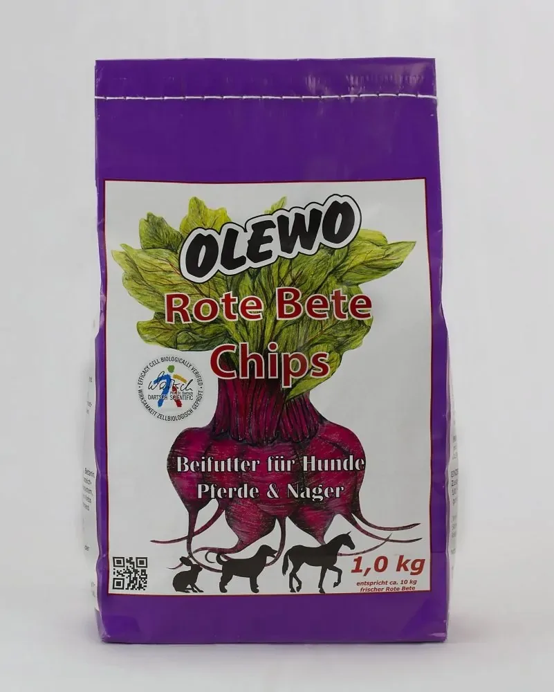 Olewo Rödbetschips 1 kg