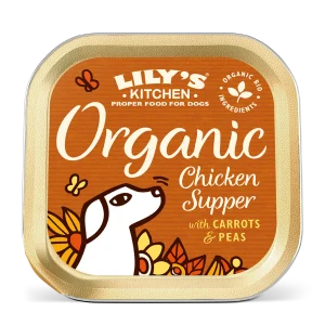 Organic Chicken Supper V氓tfoder f枚r hund 150g