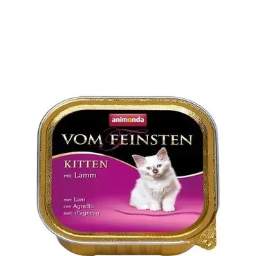 Outlet Animonda Vom Feinsten Kitten Lamm 100 g våtfoder för katter