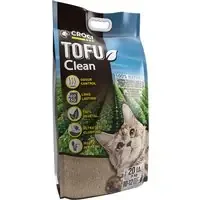Outlet Croci Tofu Clean kattströ – Ekonomipack 2 x 20 l (ca 18 kg)