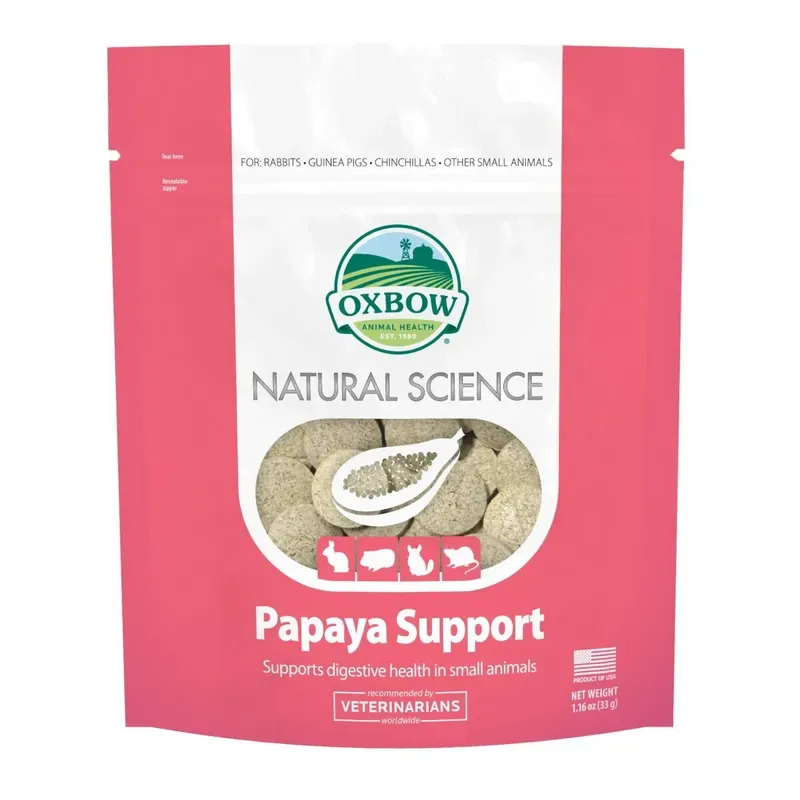 Oxbow Natural Science Papaya Support 33 g Bästa pris