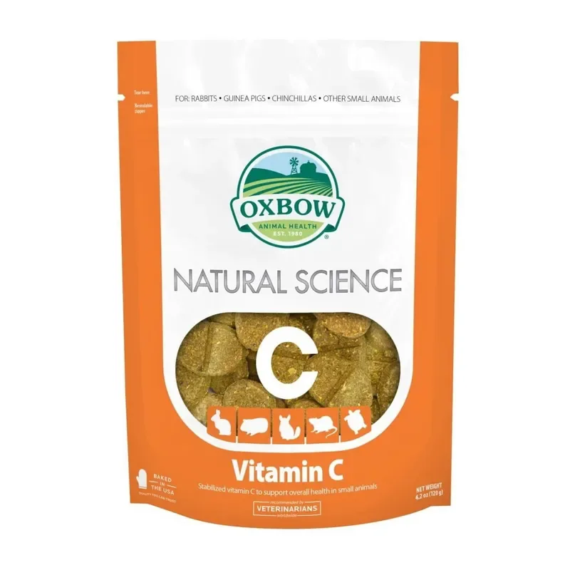 Oxbow Natural Science Vitamin C 120 g Snabb frakt