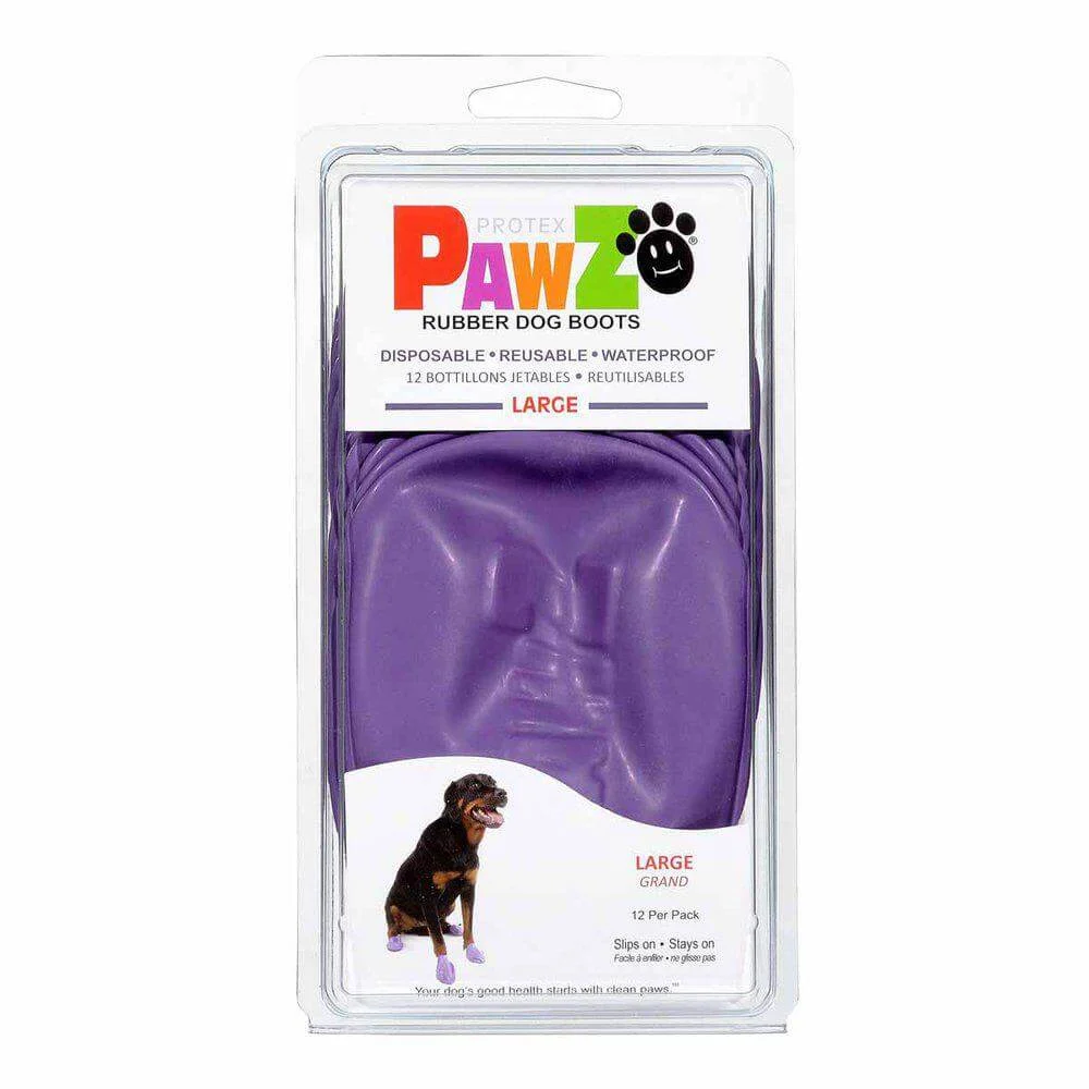 PawZ Dog Boots L Lila