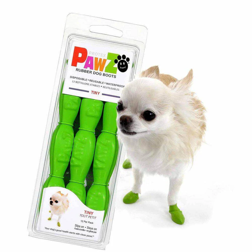 PawZ Dog Boots Tiny Grön - Image 2