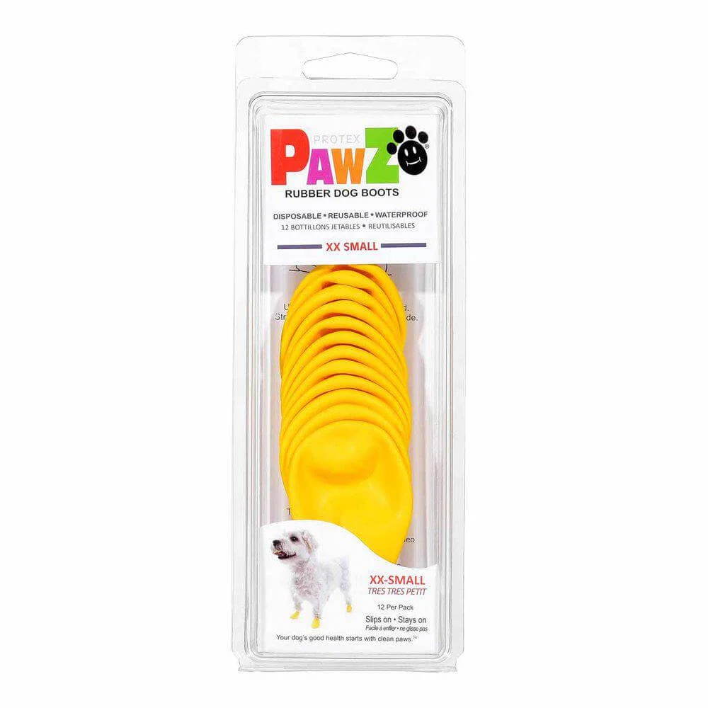 PawZ Dog Boots XXS Gul
