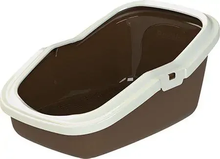 PeeWee EcoMinor Kattlåda Brun Elfenben Dubbelbotten 56x39x27.5cm