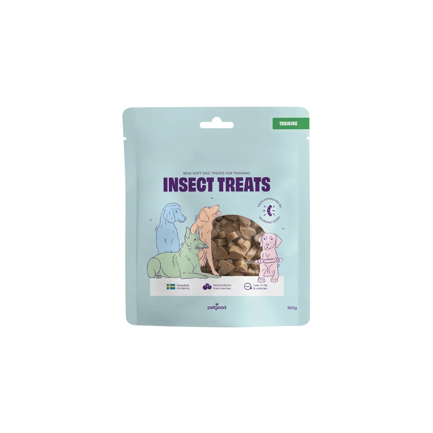 PetGood Hundgodis med insekter