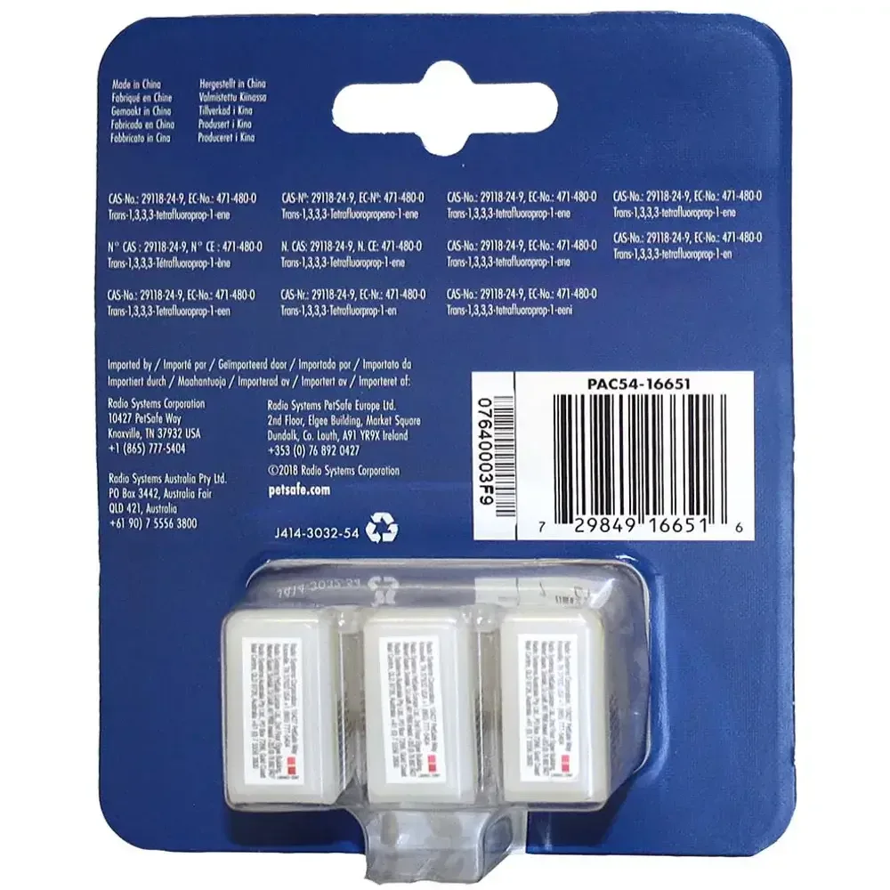 PetSafe Refillspray Doftfri 3-p