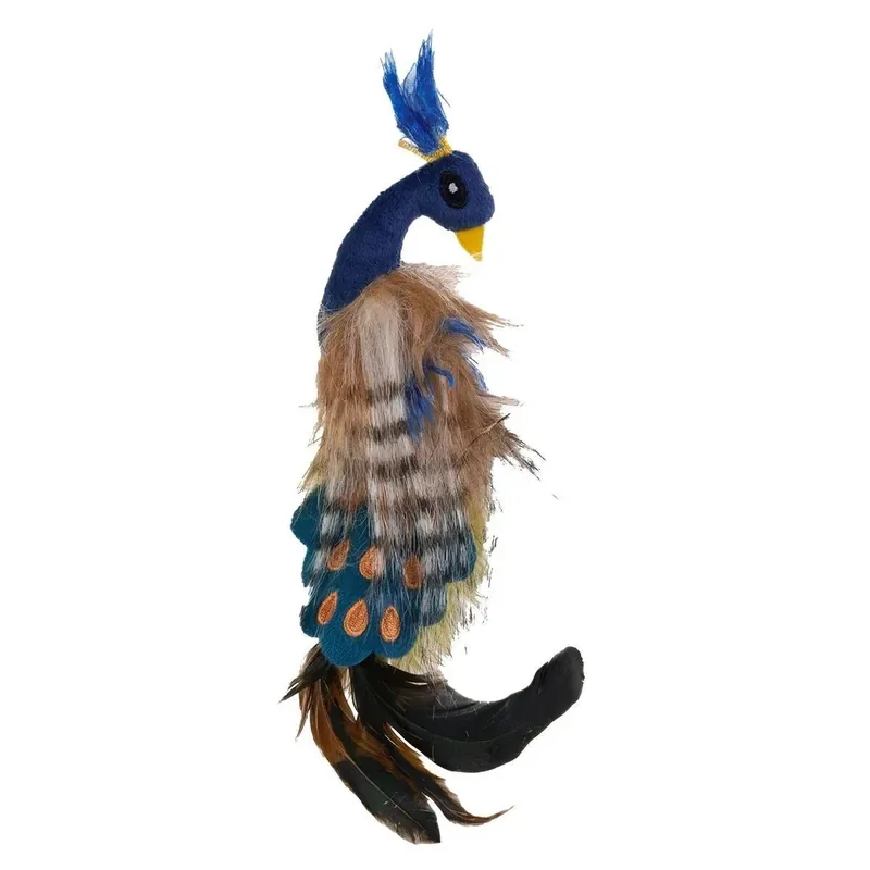 Petzone Påfågel med Fjädrar Kattleksak Beställ idag