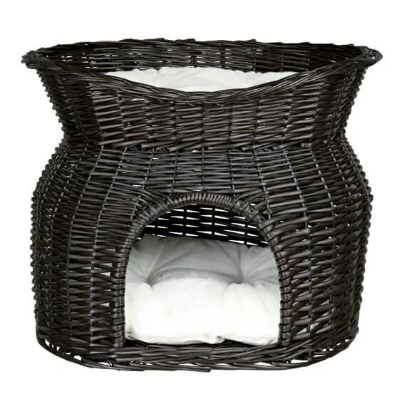 Pilgrotta med Toppbädd Svart