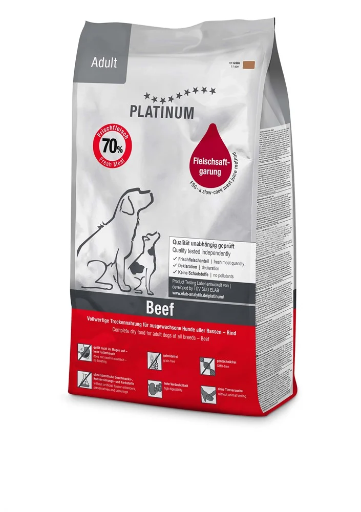 Platinum Adult Beef+Potato 5kg