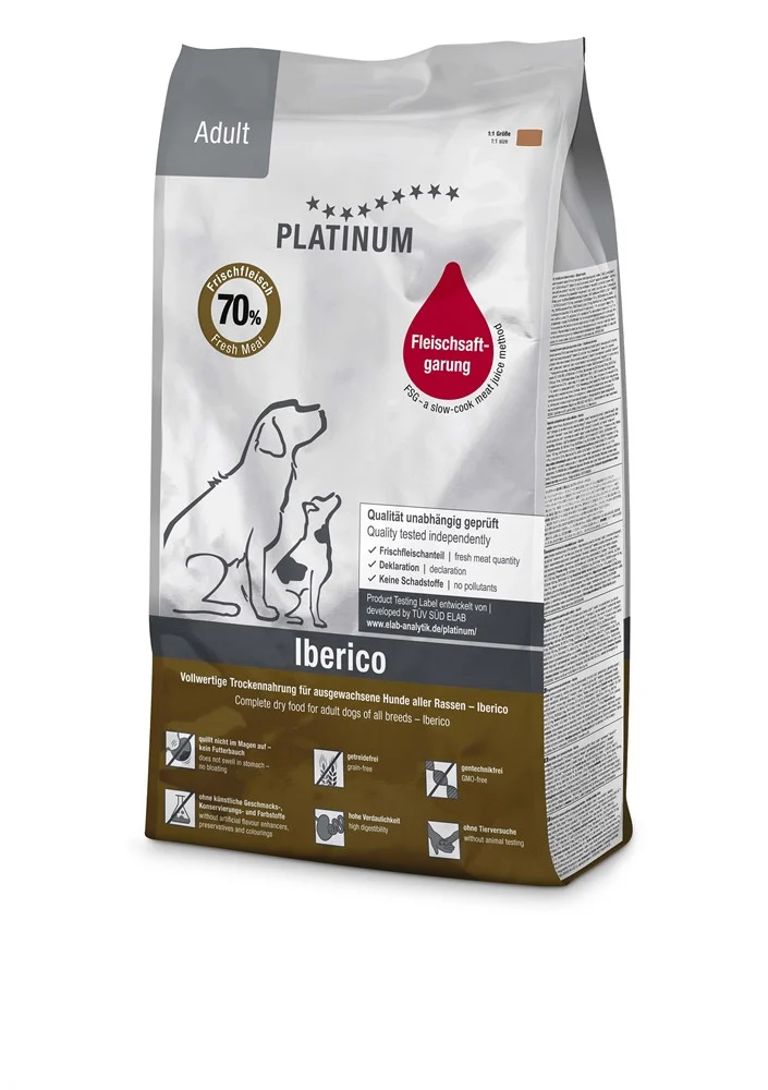 Platinum Adult Iberico+Greens 5kg