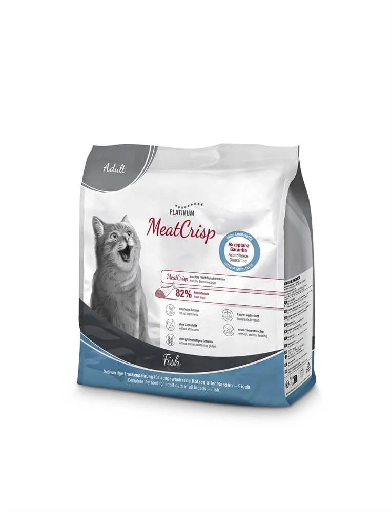 Platinum Cat MeatCrisp Adult Fish 400g