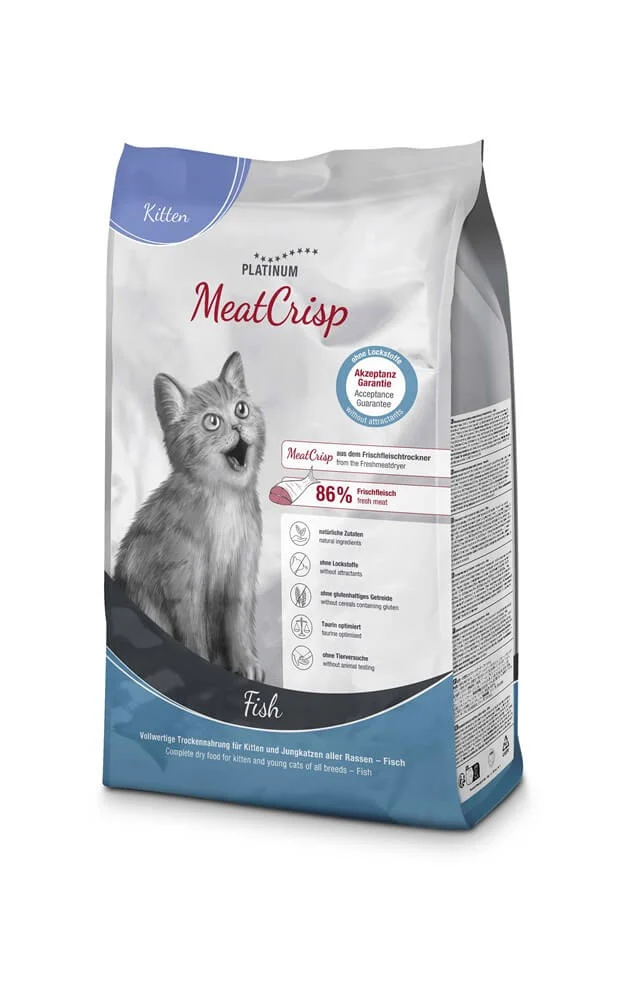 Platinum Cat MeatCrisp Kitten Fish 1,5kg