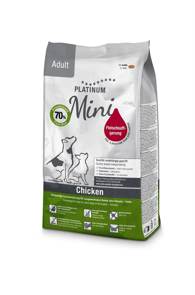 Platinum Mini Adult Chicken 900g