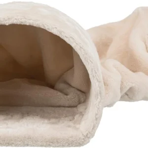 Plyschtunnel Beige 80cm