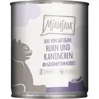 Populär Ekonomipack MjAMjAM Duo 12 x 800 g – Saftig kyckling & kanin med ångkokt pumpa