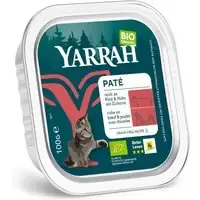 Populär Ekonomipack Yarrah Ekologiskt 48 x 100 g – Paté Ekologiskt nötkött med ekologisk cikoria