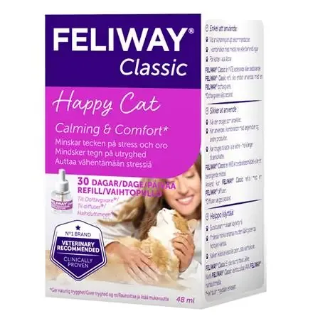 Populär Feliway Classic Refill för Katter 48 ml