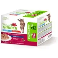 Populär Natural Trainer Adult – 12 x 85 g mixpack med tonfisk + nötkött