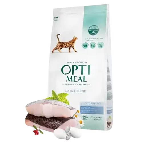 Populärt val Adult & Senior Skin & Coat High In Cod Fish Torrfoder Till Katt 10 kg