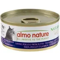 Populärt val Ekonomipack Almo Nature HFC Natural 12 x 70 g – HFC Natural Tonfisk, kyckling och skinka
