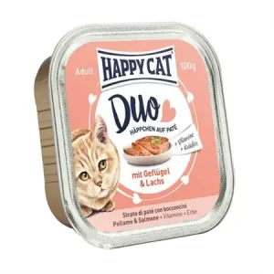 Populärt val Minkas Paté Våtfoder till Katt med Fågel & Lax – 16 x 100 g
