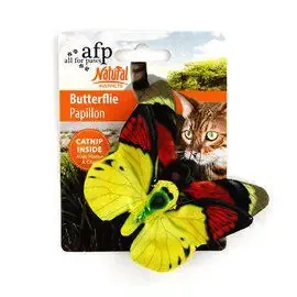 Populärt val Natural Instincts Fjäril Kattleksak med Kattmynta – 2-Pack