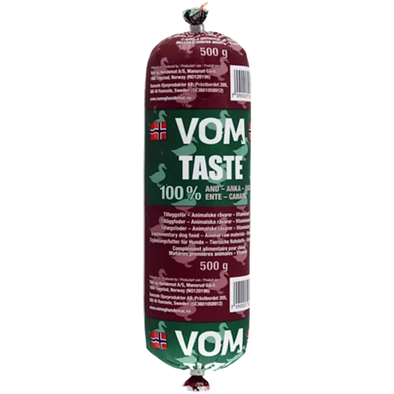 Populärt val Taste Anka 500g