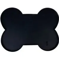 Populärt val TIAKI Bone skålunderlägg, svart – L 51 x B 38 x H 1 cm