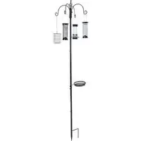 Populärt val TIAKI matningsstation för fåglar – Ø 50 x H 210 cm