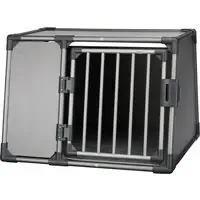 Populärt val Trixie Aluminium grafit transportbur – L B 92 x T 78 x H 64 cm