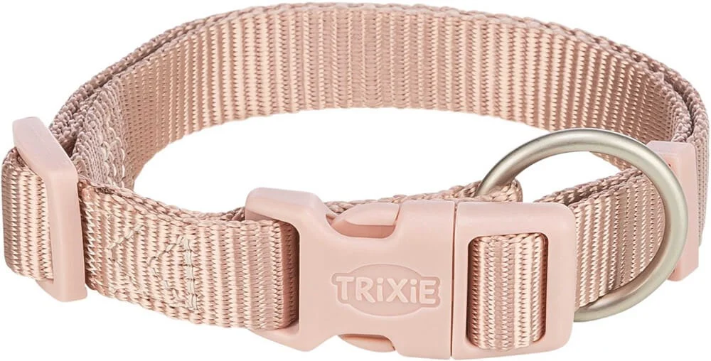 Prem. Halsband S: 25-40cm/15mm Blush