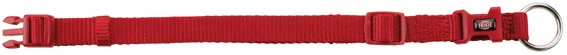 Prem. Halsband S-M: 30-45cm/15mm Röd - Image 2