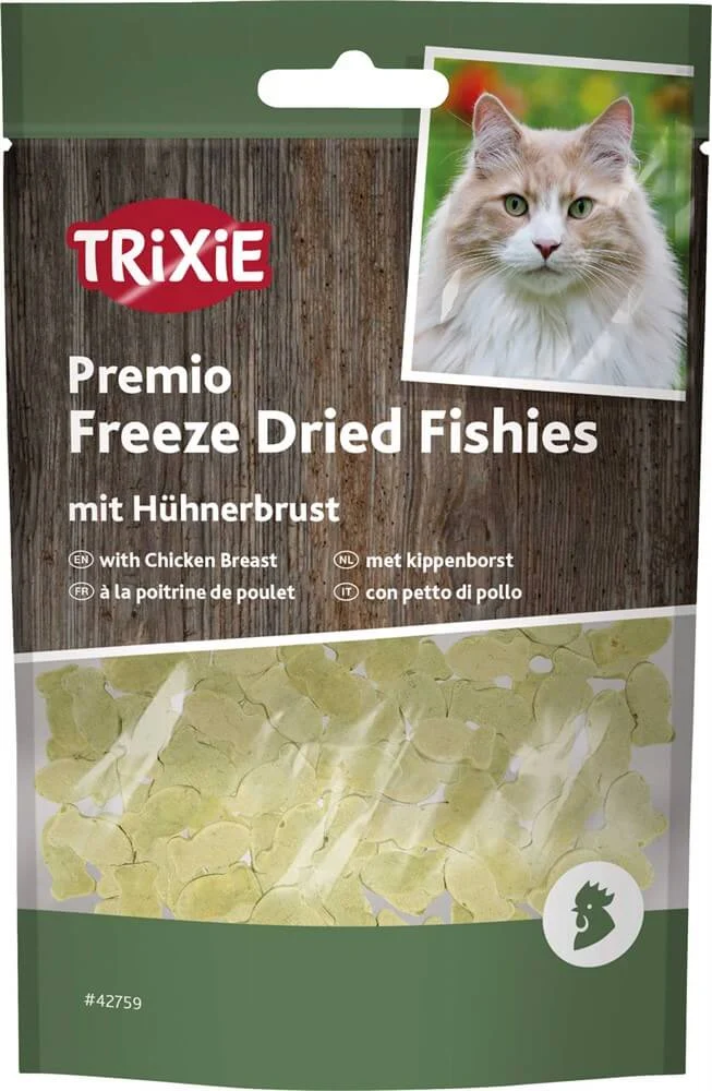 Premio Frystorkade Fiskar med Kyckling 20g