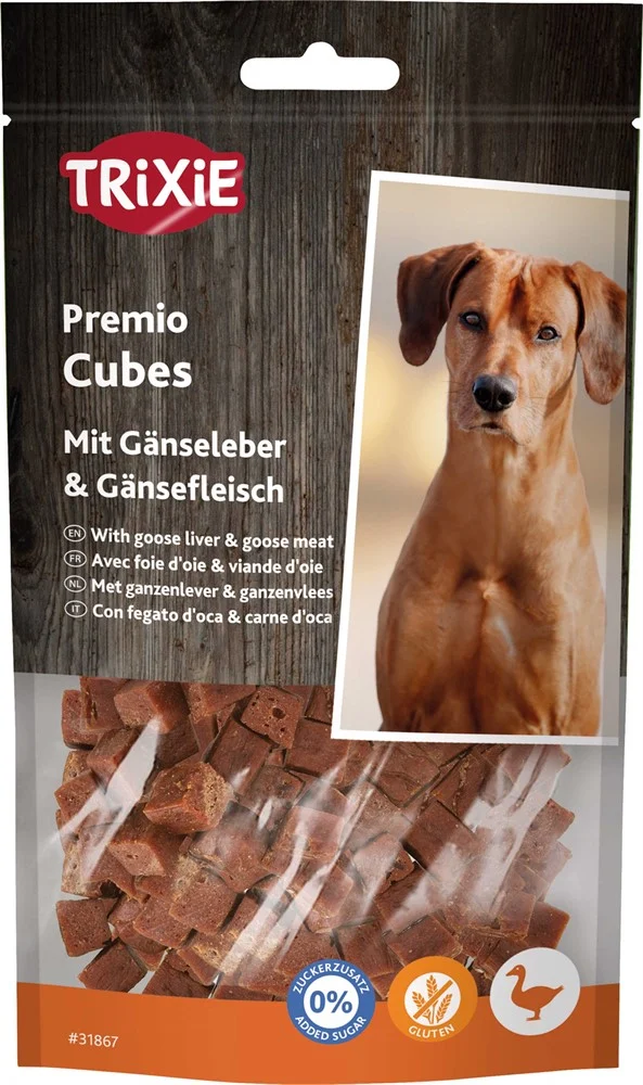 Premio Goose Liver Cubes 100g