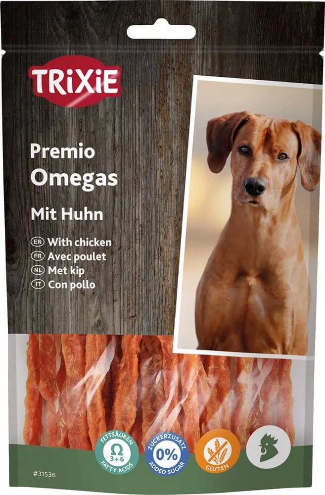 Premio Omega Stripes Chicken 100g