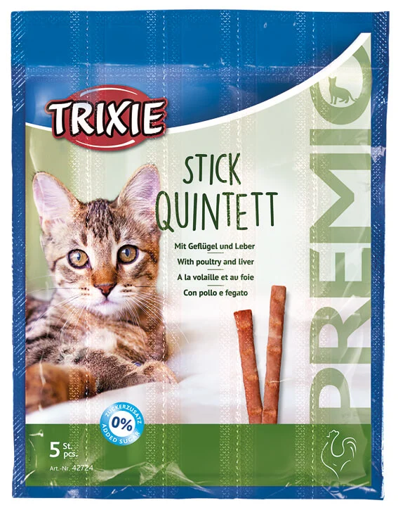 Premio Stick Quintett Fågel & Lever 5x5g