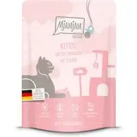 Premium Ekonomipack MjAMjAM Quetschie 24 x 300 g – Kitten kyckling med laxolja