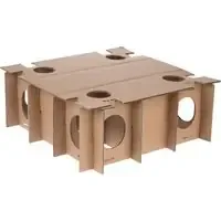 Premium TIAKI labyrint för möss och råttor – L 48 x B 48 x H 18 cm