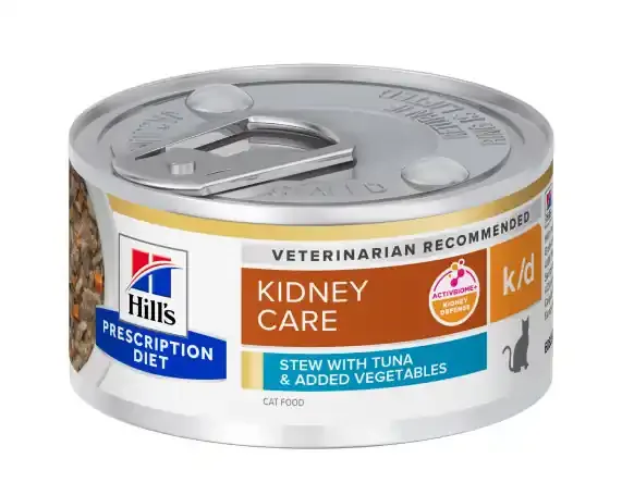 Prescription Diet k/d Kidney Care Stew till Katt med Tonfisk & Grönsaker – 24 st x 82 g Extra rabatt
