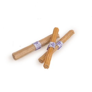 Pressed Rawhide chew Roll - Natural 20 cm